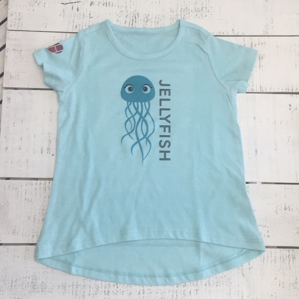Jellyfish Kritter HiLo Girls Top by Kritter Haus